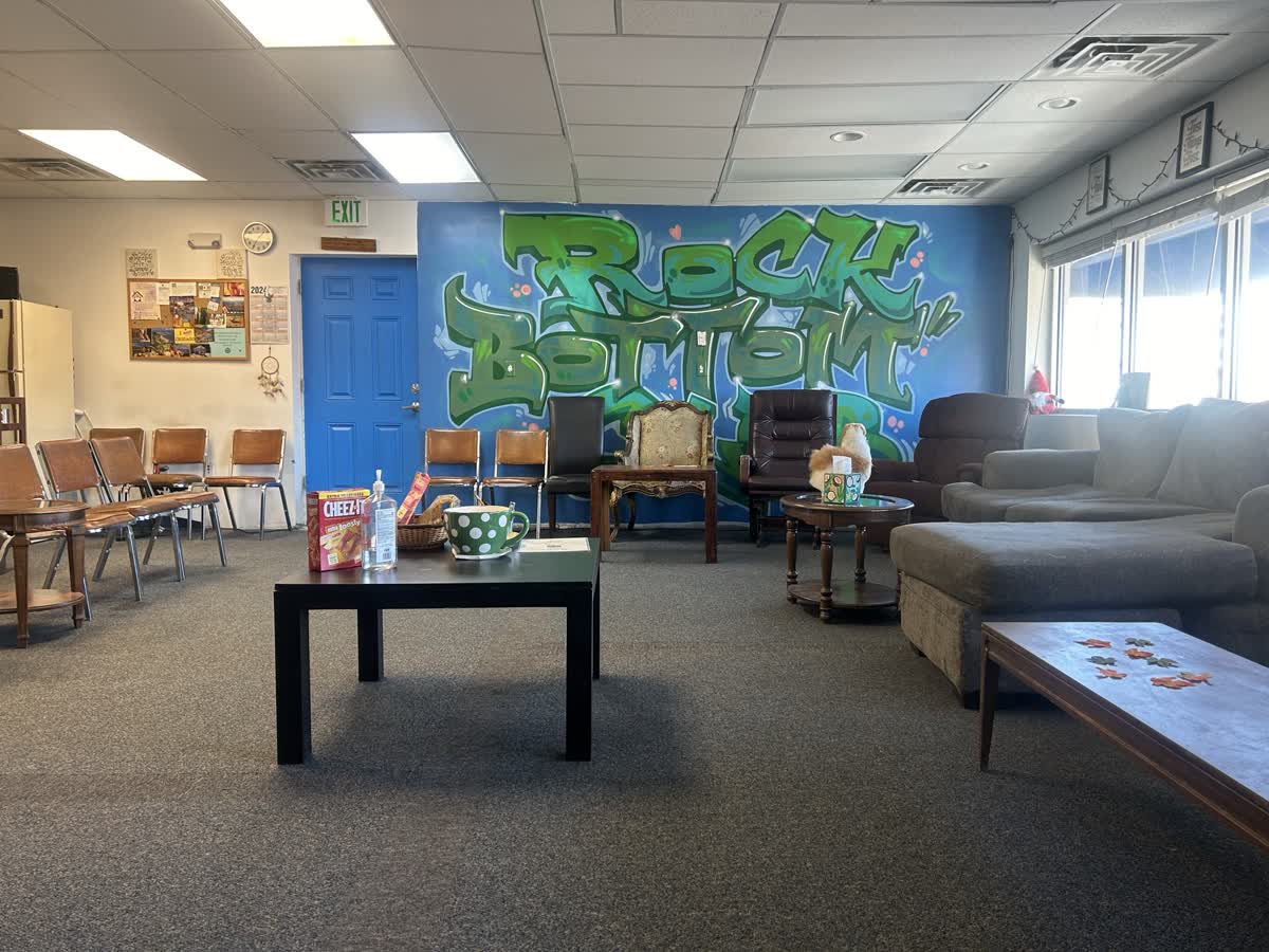 Inside view of the art on one of the clubs walls.